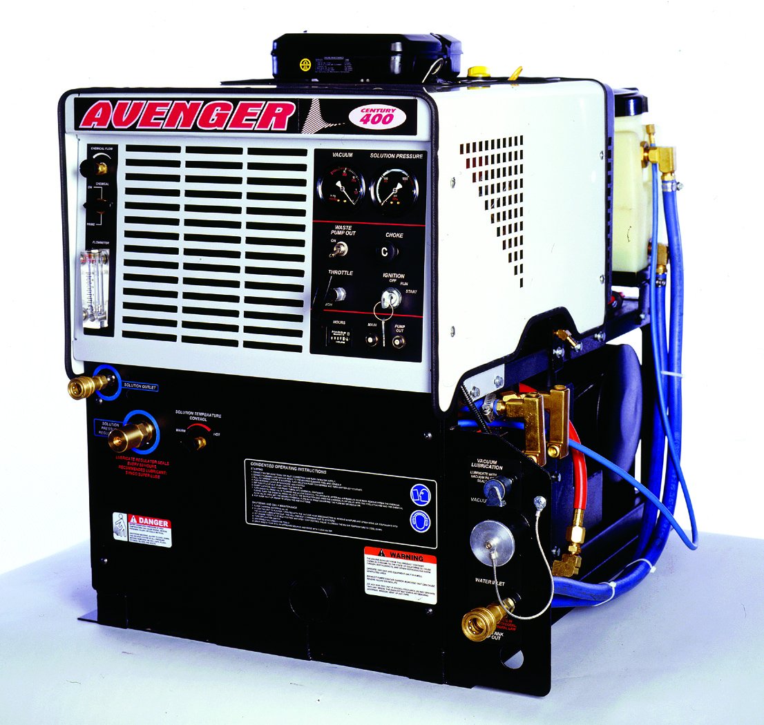 Century 400 truck mount carpet cleaning machine