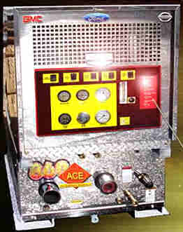 All Cleaning Equipment 860 truck mount carpet cleaning machine