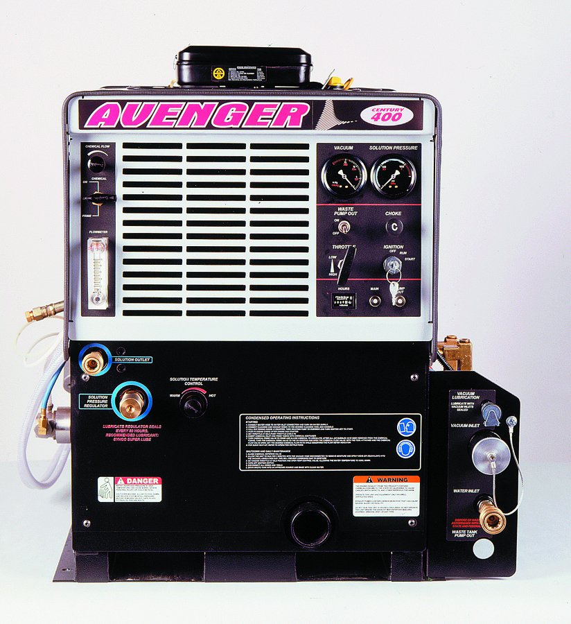 Century 400 truck mount carpet cleaning machine