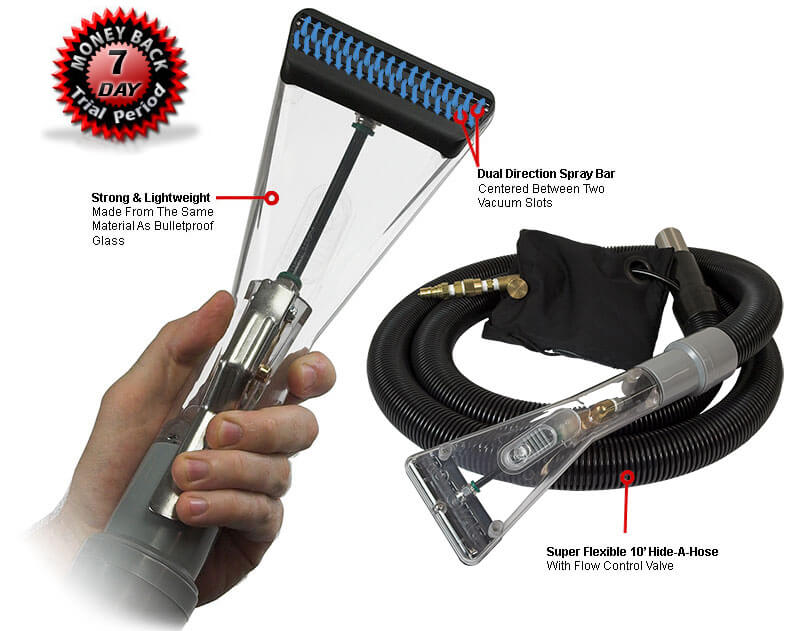 Rotovac Sheardry tool and hose. 7 day money back guarantee