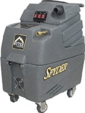 Spyder portable extractor carpet cleaning machines