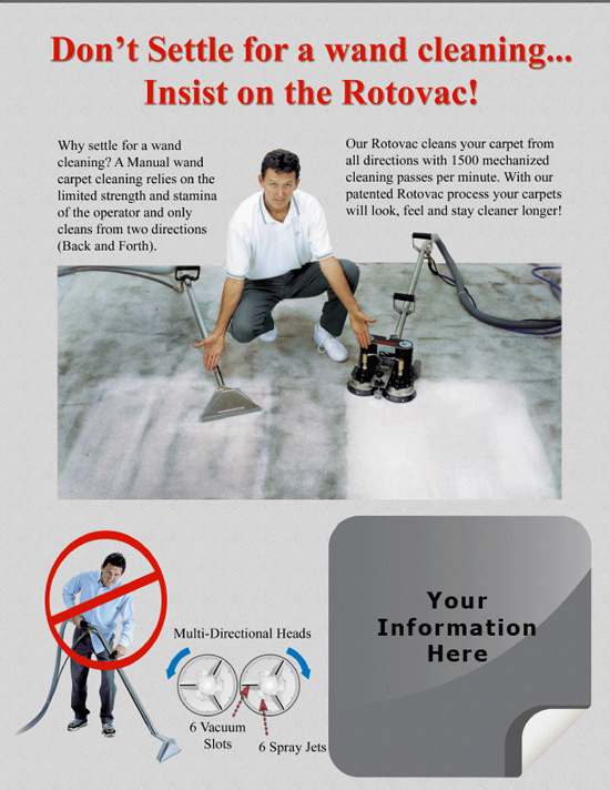 Rotovac Home Business Brochures