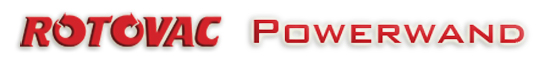Rotovac powerwand logo